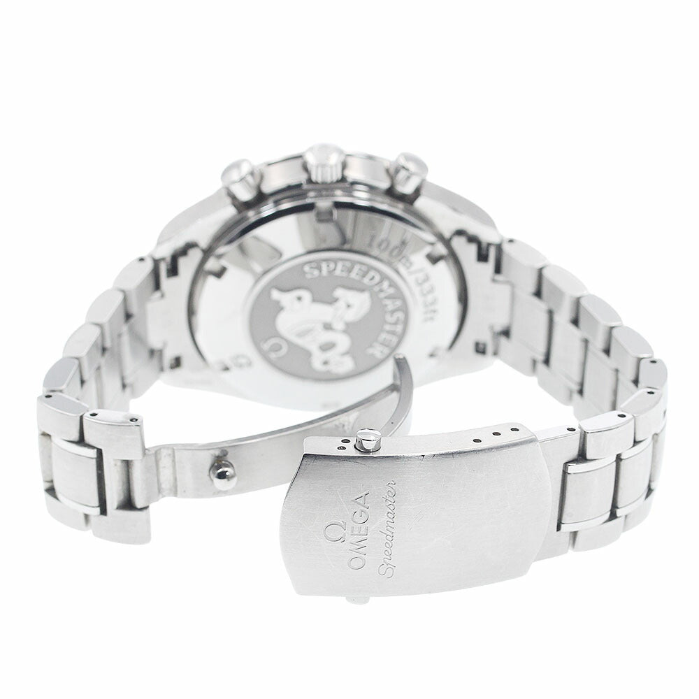 OMEGA 3222.80 Speedmaster Triple Calendar Chronograph Automatic Men's Watch with Warranty Card