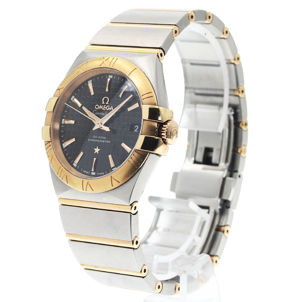 OMEGA 123.20.35.20.01.001 Constellation Date Full Bar Automatic Men's Watch with Warranty