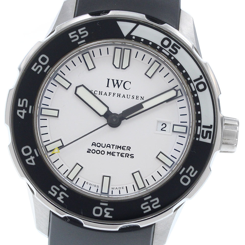 IWC SCHAFFHAUSEN IW356806 Aquatimer Date Automatic Men's Watch Excellent Condition with Warranty.