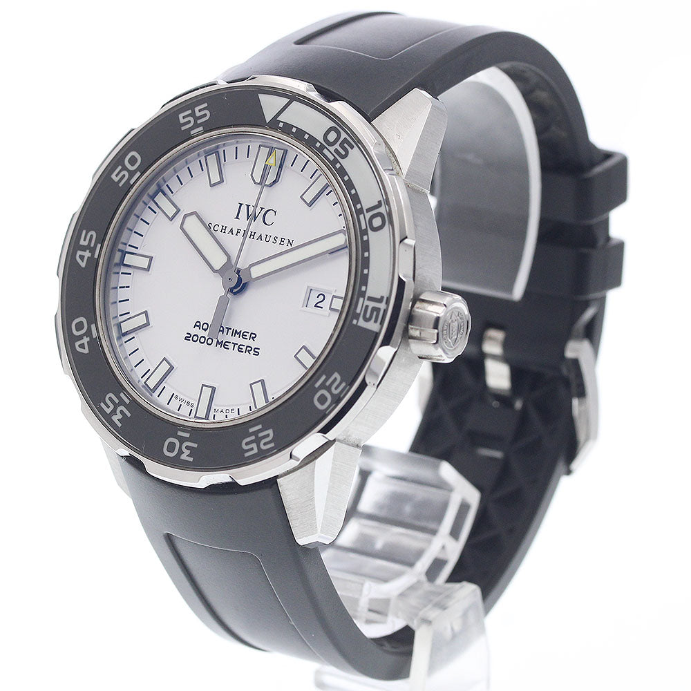 IWC SCHAFFHAUSEN IW356806 Aquatimer Date Automatic Men's Watch Excellent Condition with Warranty.