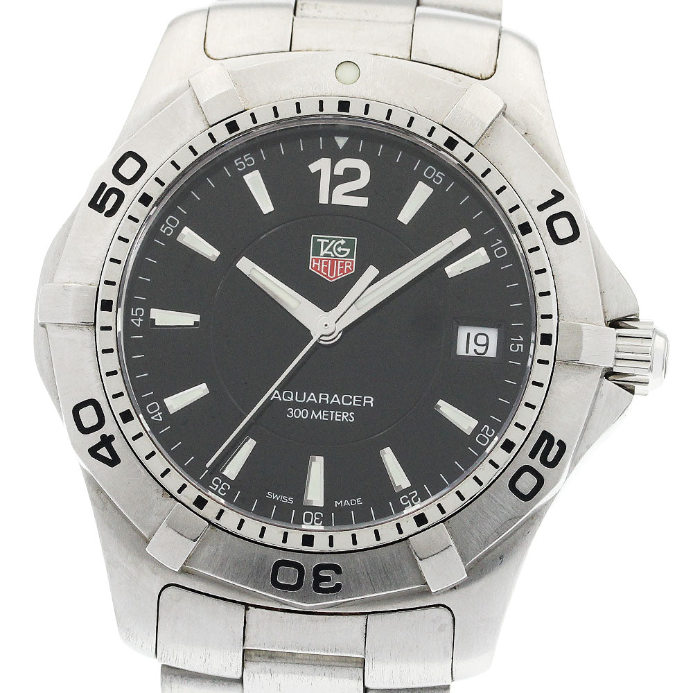 TAG Heuer WAF1110.BA0800 Aquaracer Date Quartz Men's Watch with Warranty