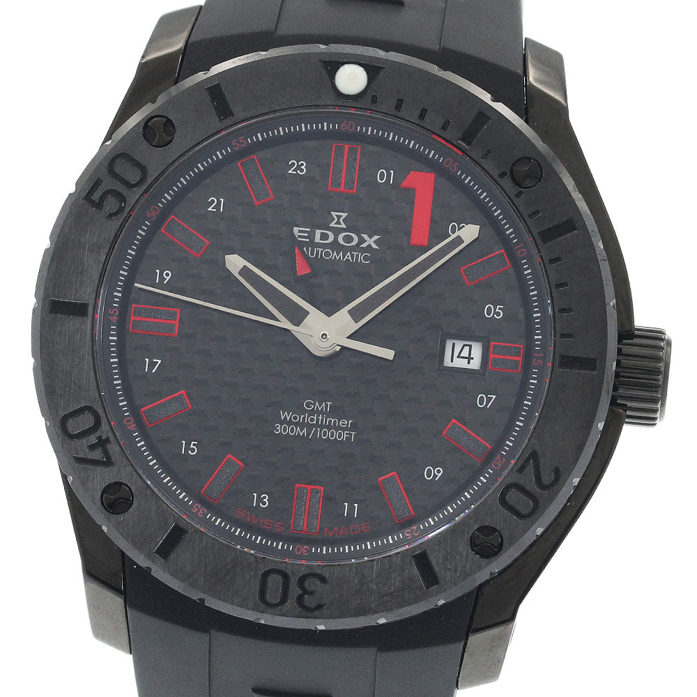 EDOX 93005-37N-NRO Chrono Offshore 1 300m Date Automatic Men's Watch Excellent Condition with Box and Warranty.