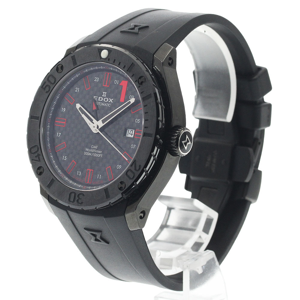 EDOX 93005-37N-NRO Chrono Offshore 1 300m Date Automatic Men's Watch Excellent Condition with Box and Warranty.