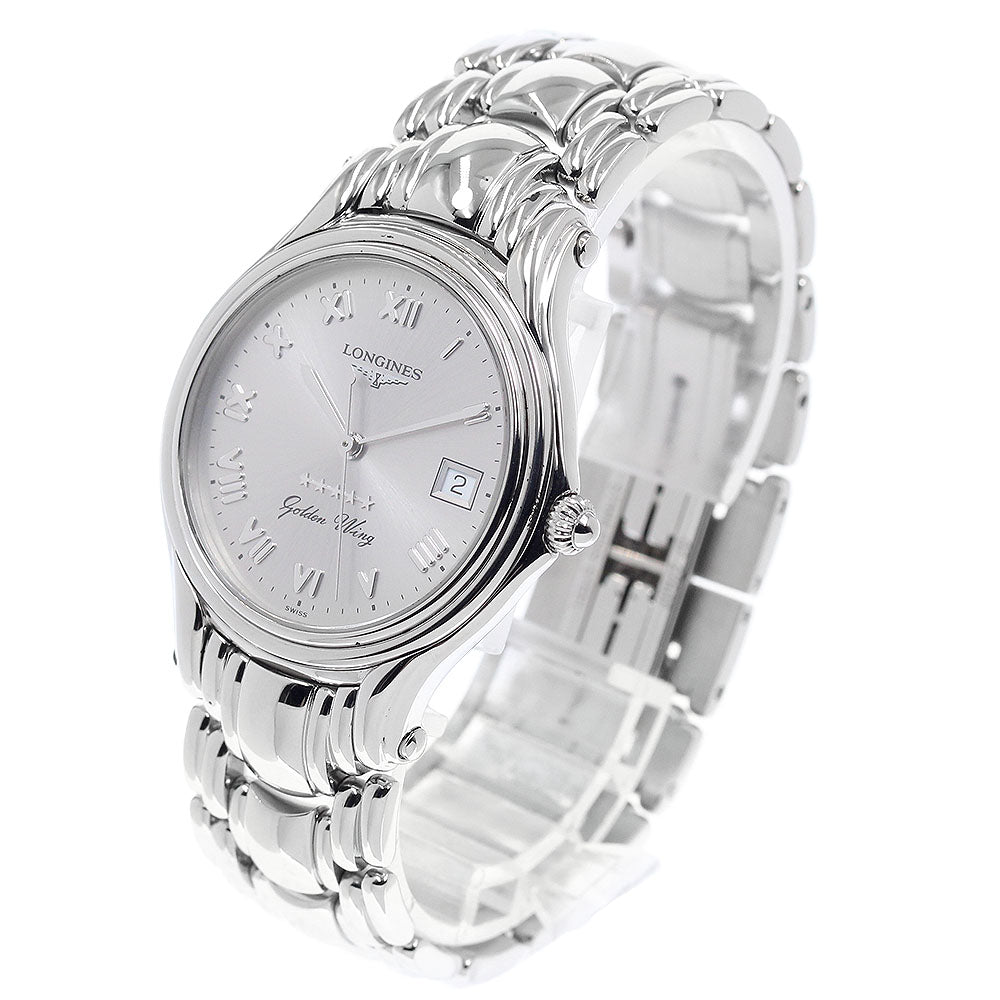 LONGINES L3.606.4 Golden Wing Date Quartz Men's Watch Excellent Condition with Warranty.