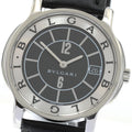 BVLGARI ST35S Solo Tempo Date Quartz Men's Watch with Warranty