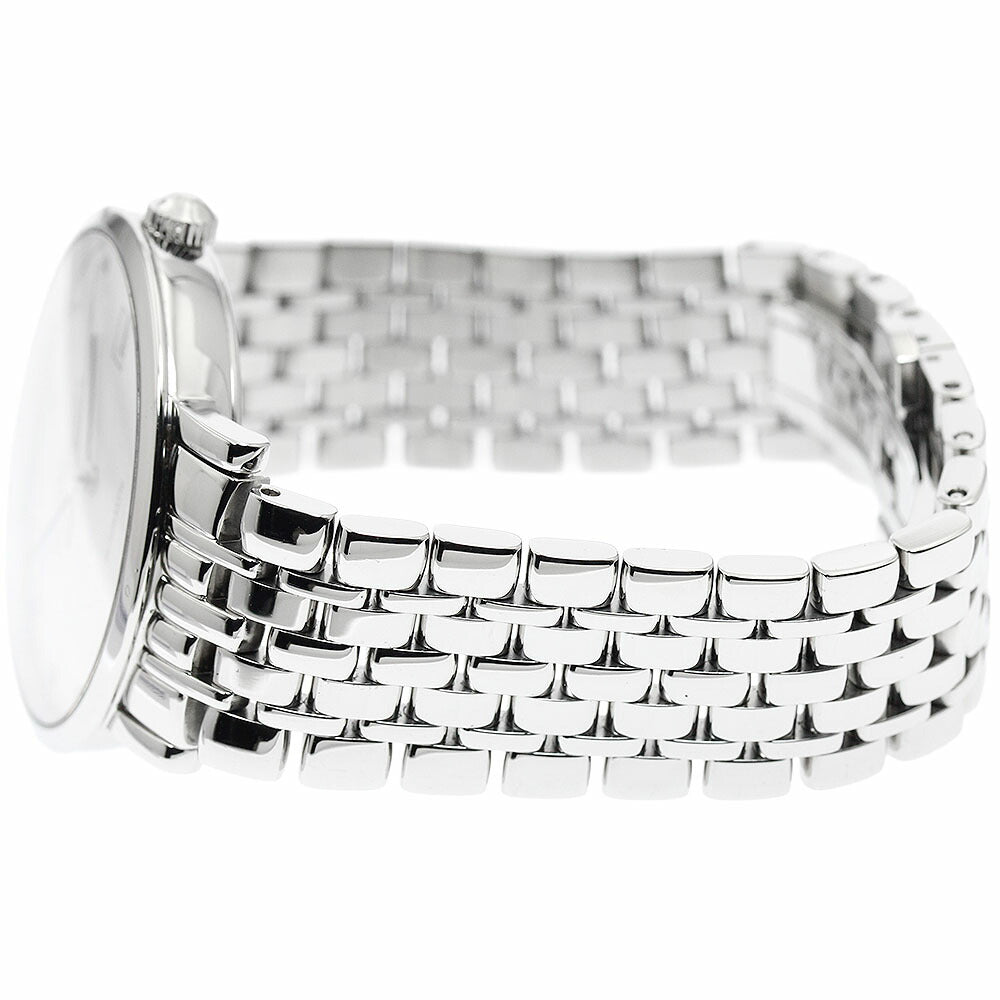 LONGINES L4.810.4 Elegant Collection Date 13P Diamond Automatic Men's Watch - Excellent Condition