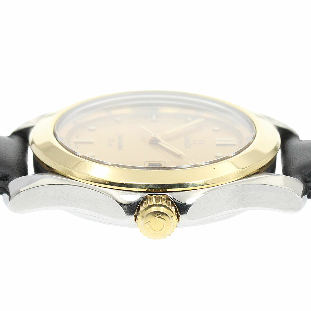 OMEGA Seamaster 120 YG Bezel Quartz Men's Watch