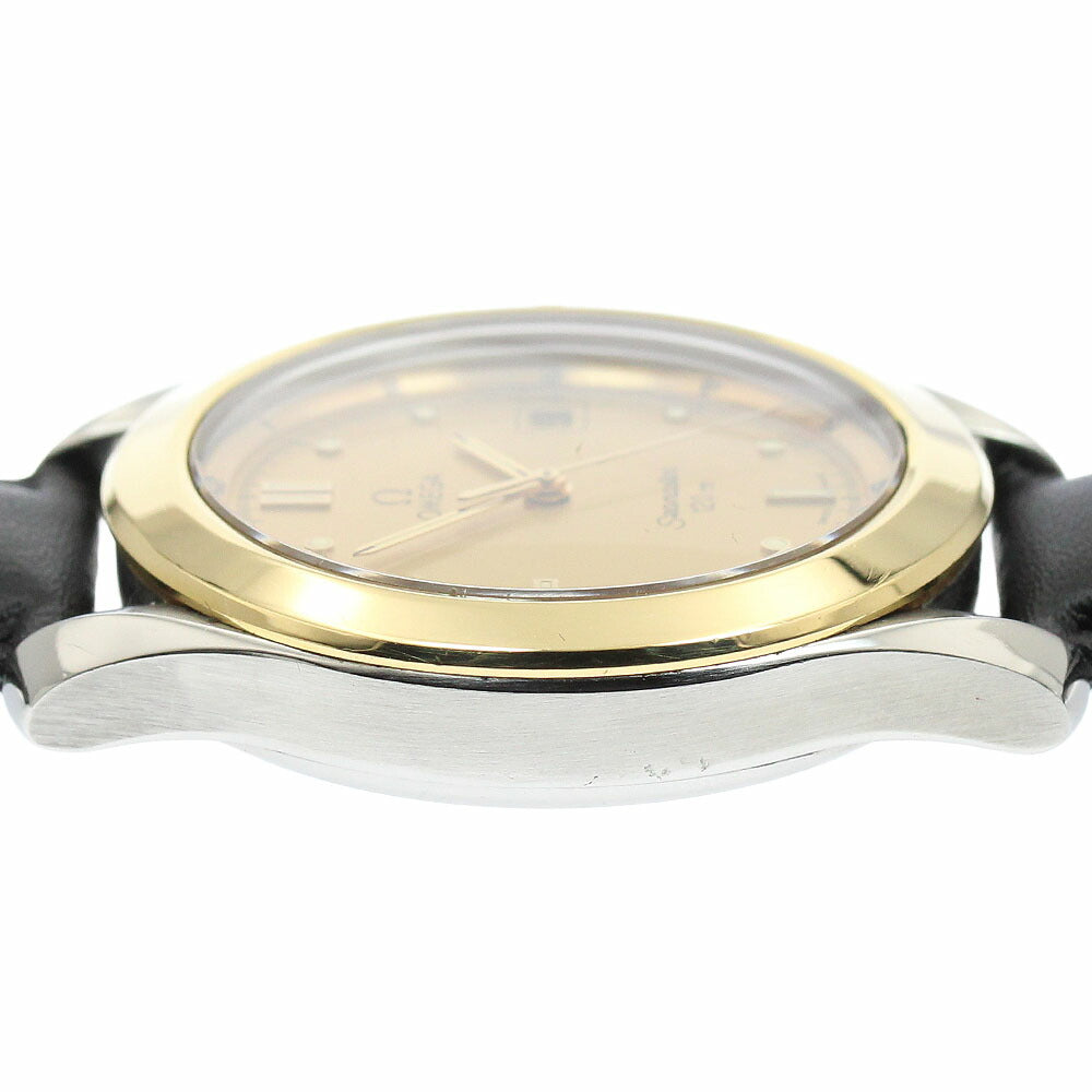 OMEGA Seamaster 120 YG Bezel Quartz Men's Watch