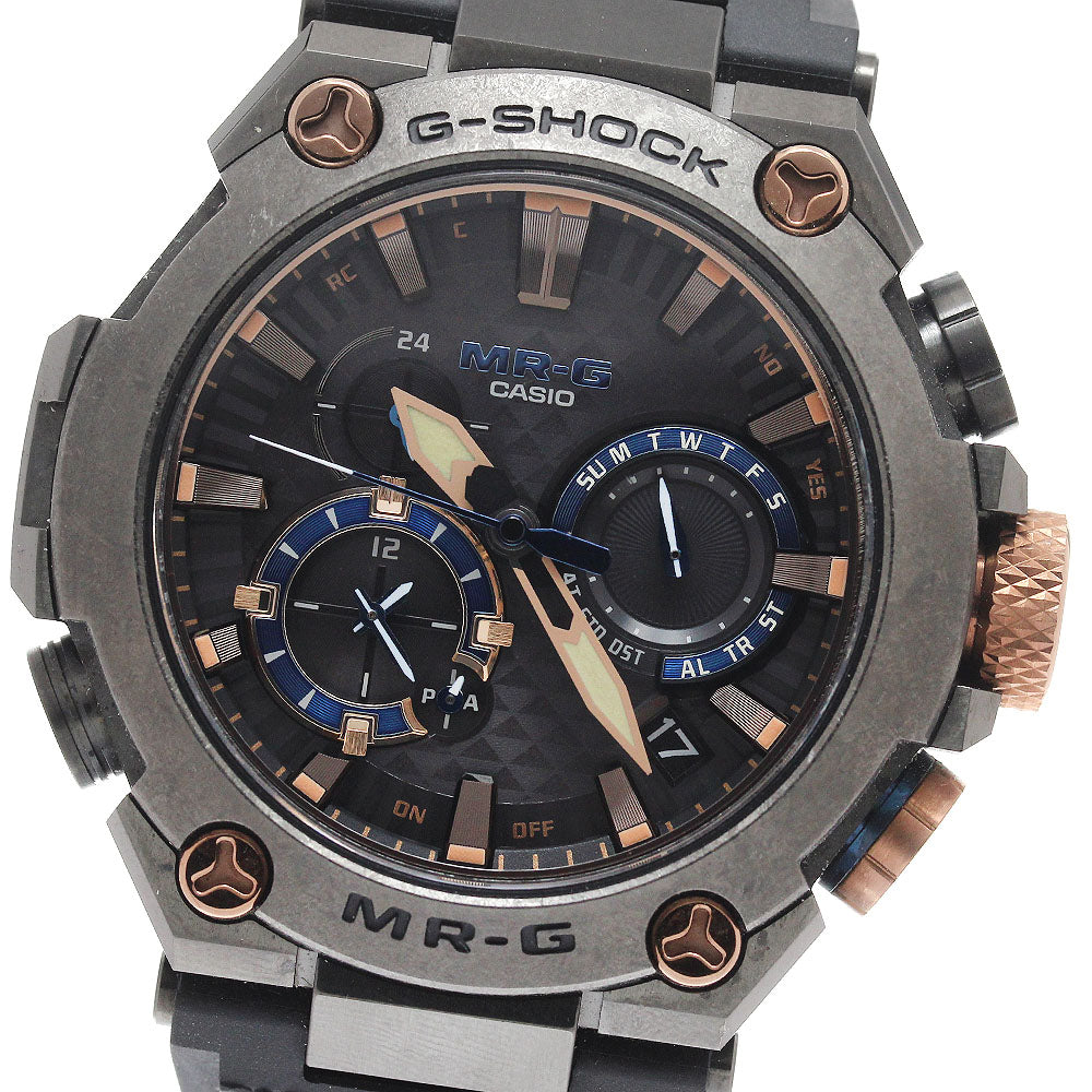 CASIO MRG-B2000R-1AJR MR-G Kachi-iro (Winning Color) Bluetooth Day-Date Solar Radio-Controlled Men's Watch Excellent Condition with Box and Warranty.