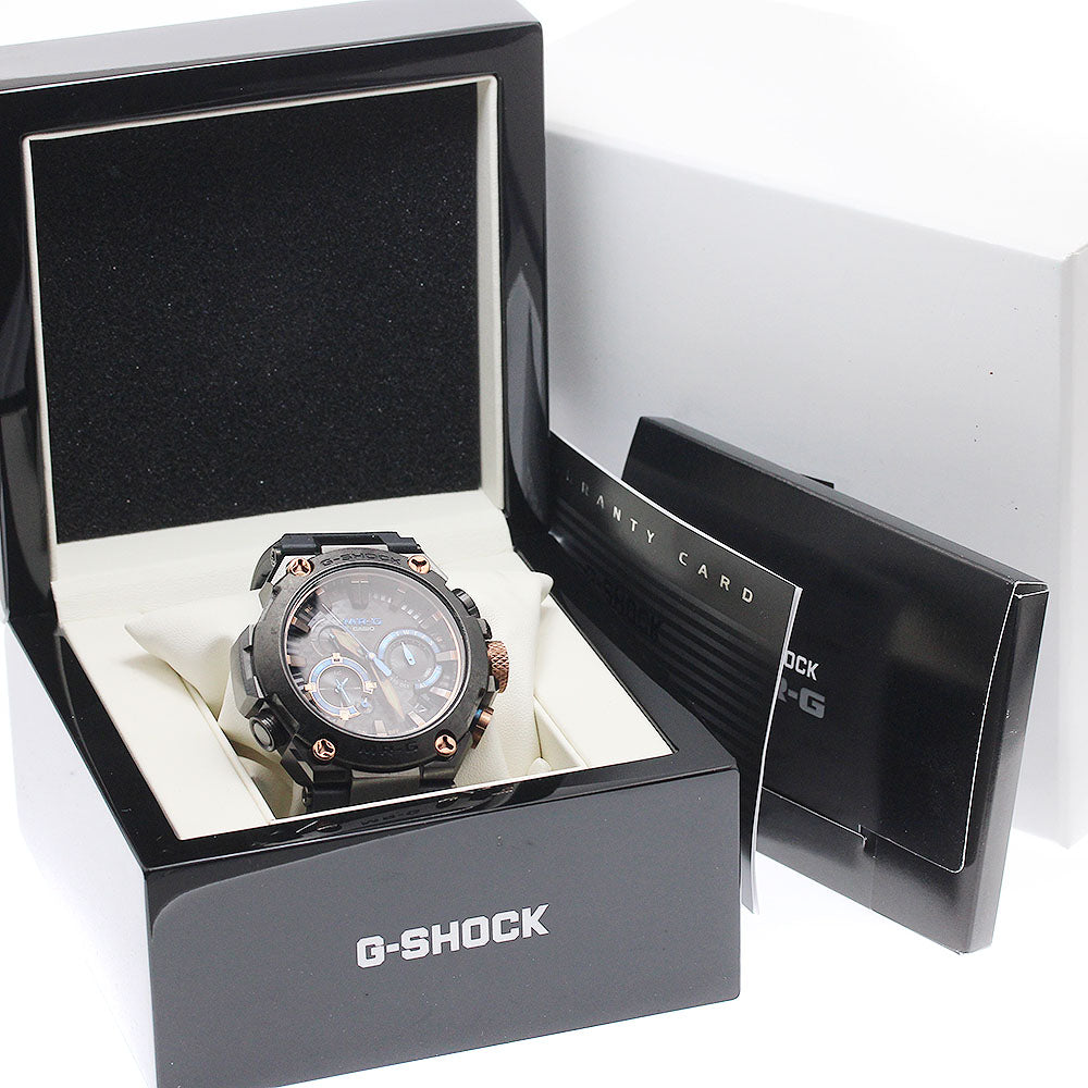 CASIO MRG-B2000R-1AJR MR-G Kachi-iro (Winning Color) Bluetooth Day-Date Solar Radio-Controlled Men's Watch Excellent Condition with Box and Warranty.