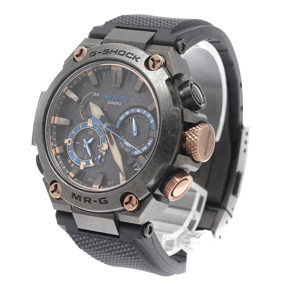 CASIO MRG-B2000R-1AJR MR-G Kachi-iro (Winning Color) Bluetooth Day-Date Solar Radio-Controlled Men's Watch Excellent Condition with Box and Warranty.