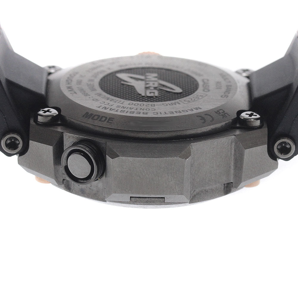 CASIO MRG-B2000R-1AJR MR-G Kachi-iro (Winning Color) Bluetooth Day-Date Solar Radio-Controlled Men's Watch Excellent Condition with Box and Warranty.