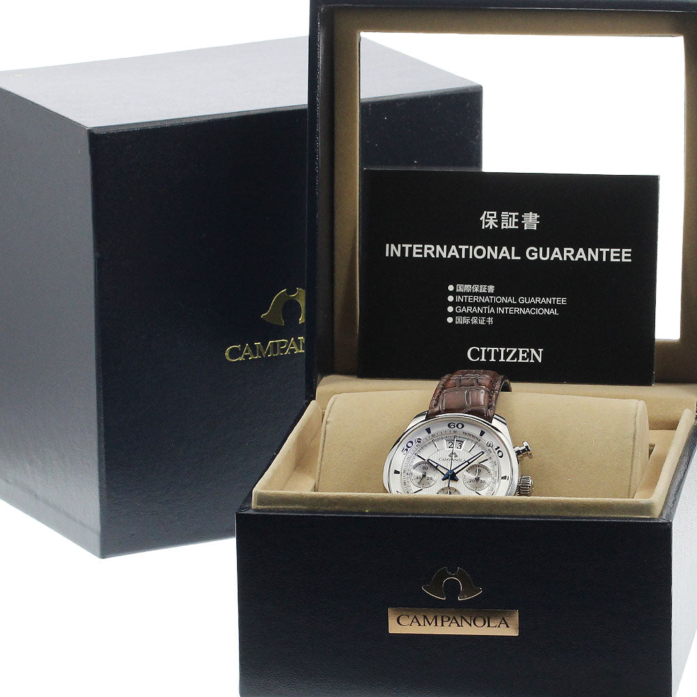 CITIZEN NZ1001-09A/Y150-T022103 Campanola Mechanical Chronograph Date Automatic Men's Watch (with box and warranty)