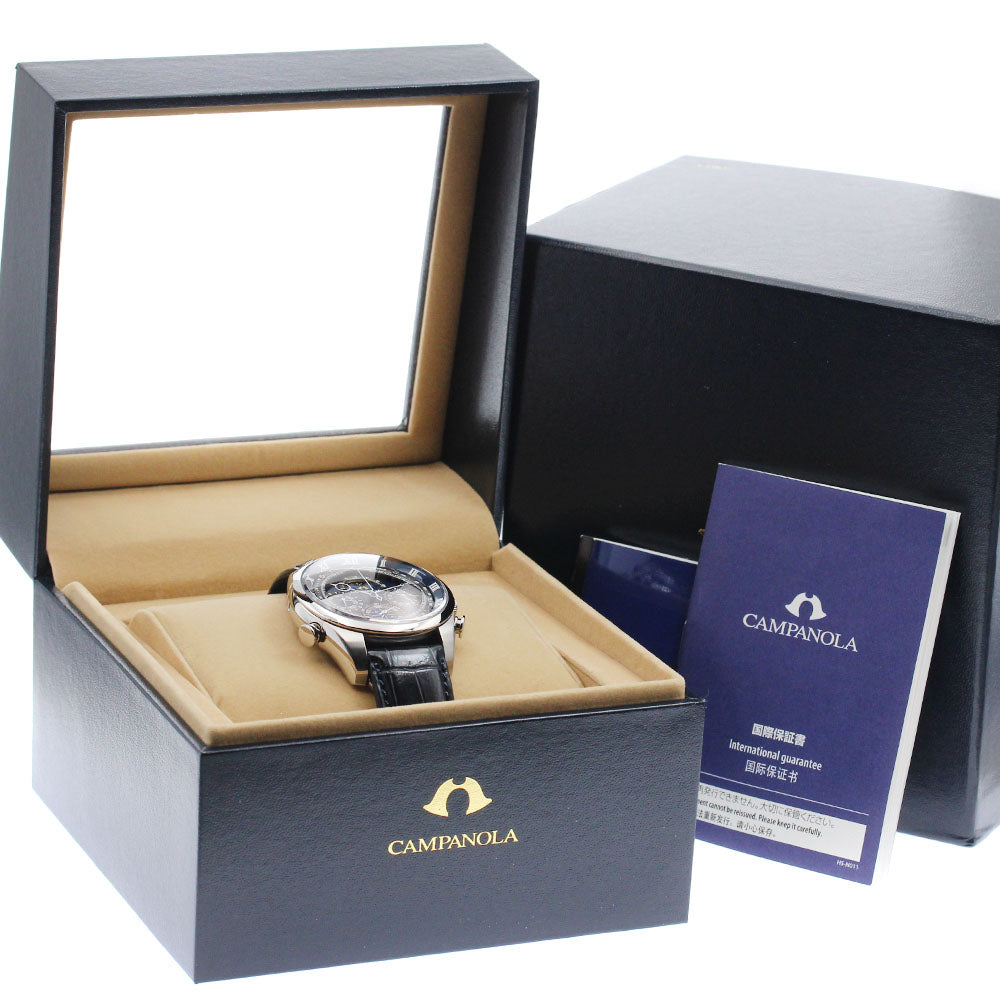 CITIZEN AH4080-01L/6772-T025323 Campanola Grand Complication Dark Blue Limited Edition of 300 Quartz Men's Watch with Box and Warranty.