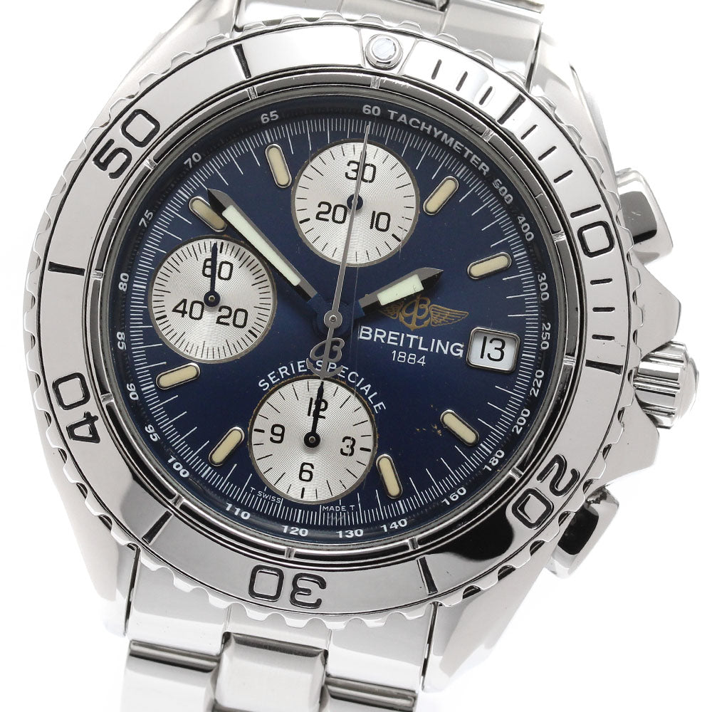 BREITLING A13051 Chrono Shark Date Automatic Men's Watch with Warranty