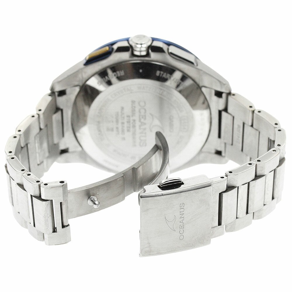 CASIO OCW-G1100TG-1AJF Oceanus GPS Solar Radio Controlled Men's Watch
