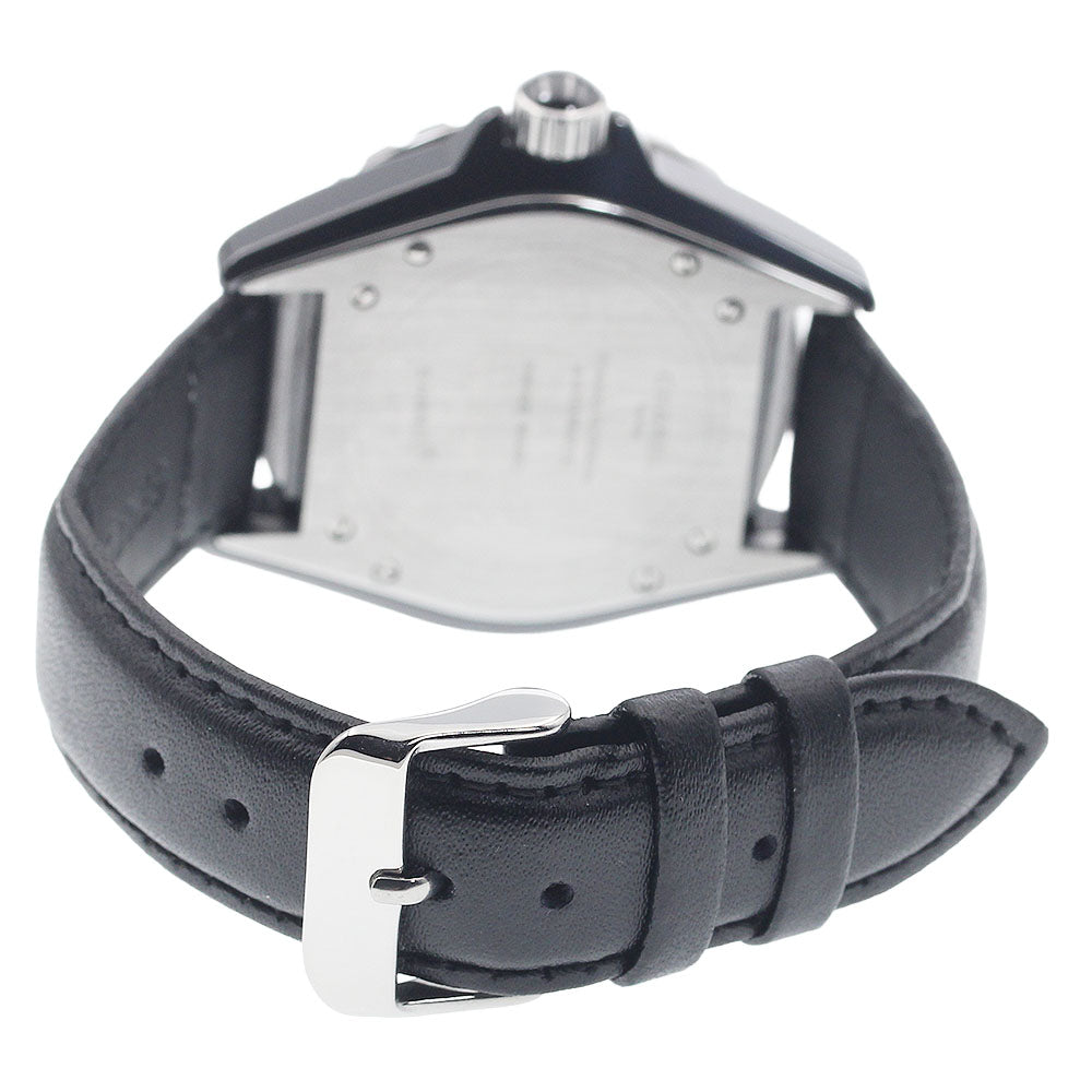 CHANEL H0683 J12 38MM Black Ceramic Date Automatic Men's Watch (Good Condition)