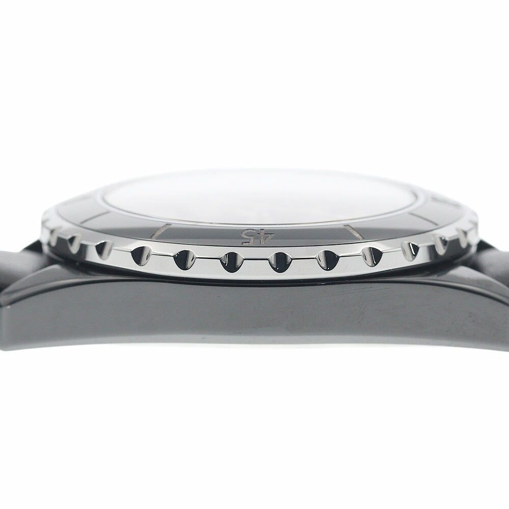 CHANEL H0683 J12 38MM Black Ceramic Date Automatic Men's Watch (Good Condition)