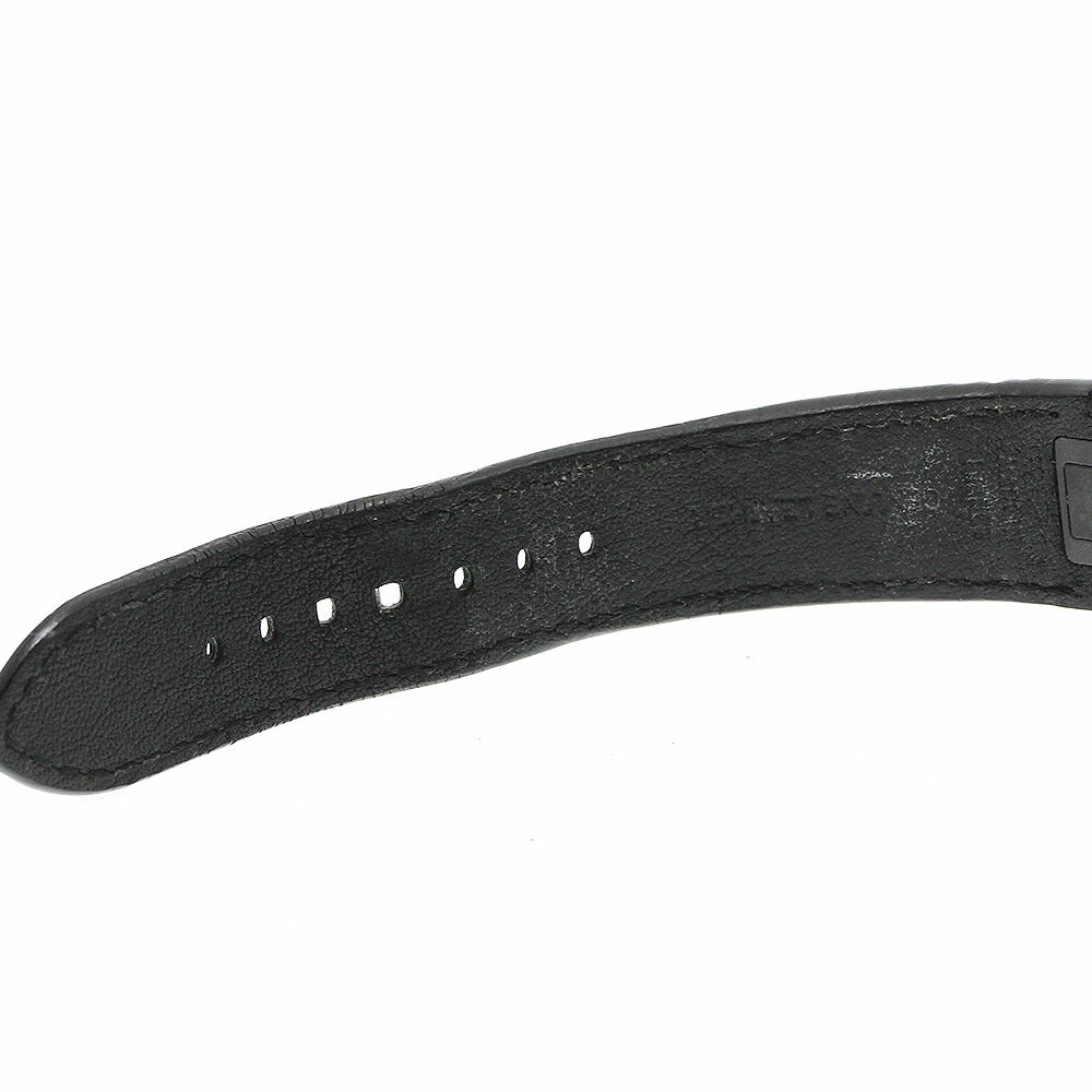 LOUIS VUITTON QA073 Tambour Damier Graphite Quartz Men's Watch Excellent Condition with Box and Warranty Card