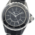 CHANEL H0681 J12 Black Ceramic Date Quartz Ladies Watch