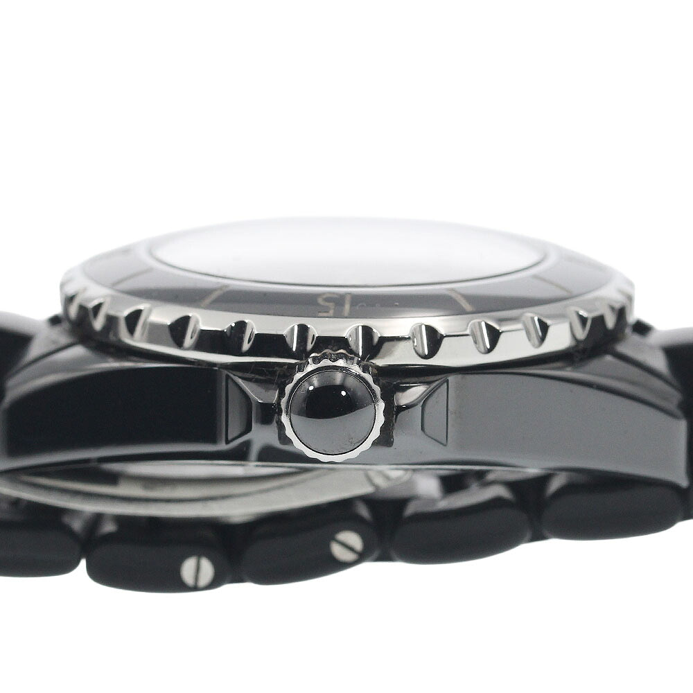 CHANEL H0681 J12 Black Ceramic Date Quartz Ladies Watch