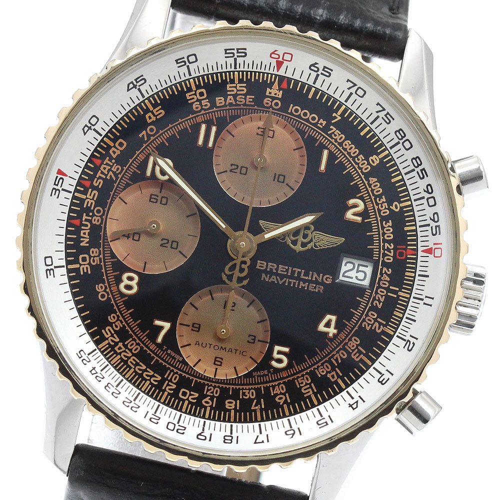 BREITLING D13022 Old Navitimer Chronograph Date Automatic Men's Watch
