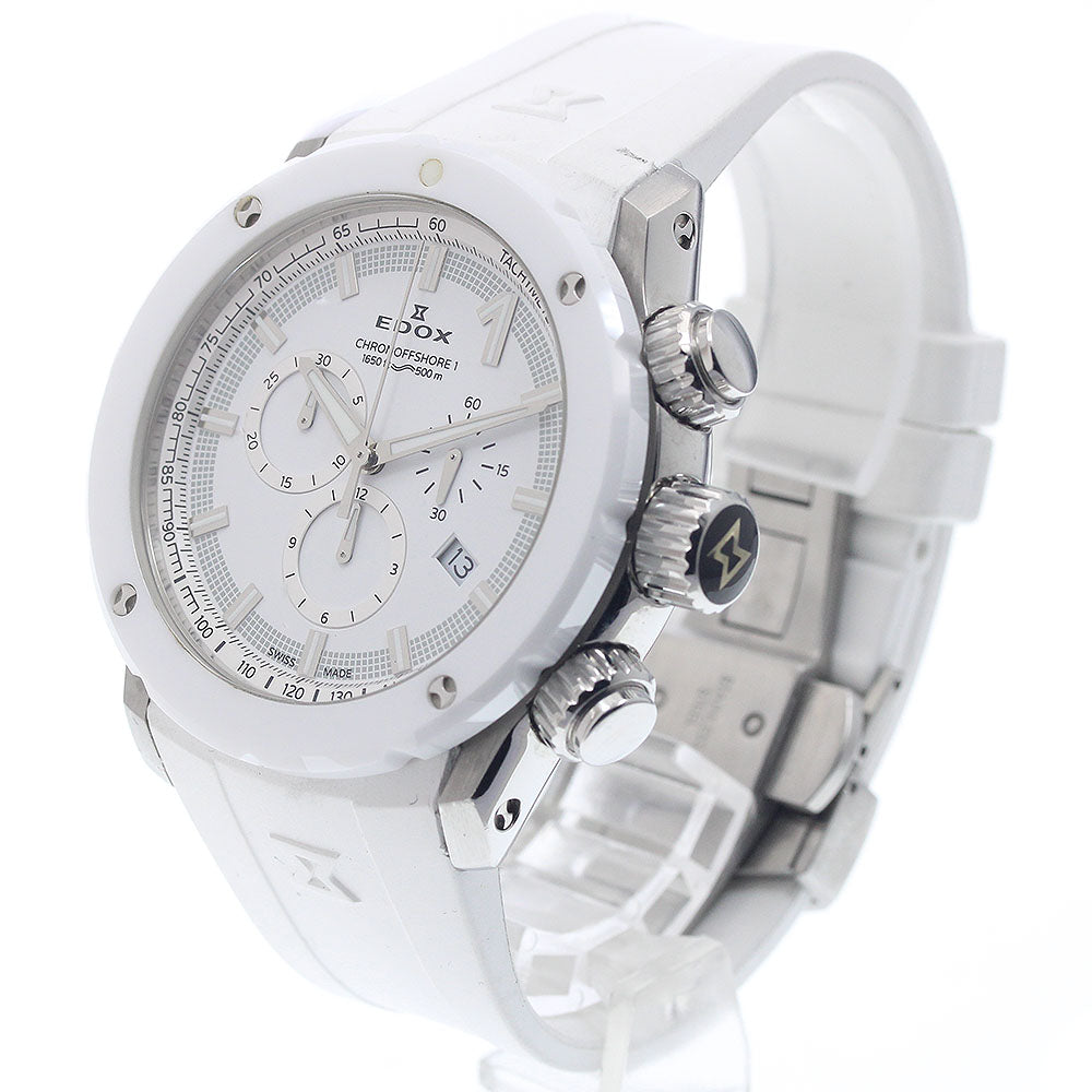 EDOX 10221-3B3-BIN3 Chrono Offshore 1 Date Chronograph Quartz Men's Watch with Warranty