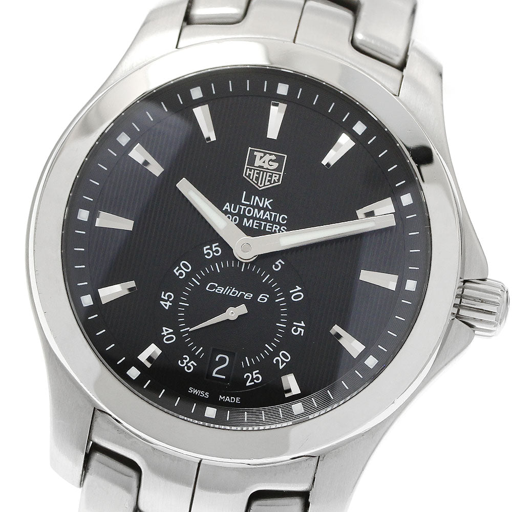 TAG Heuer WJF211A.BA0570 Link Caliber 6 Date Automatic Men's Watch with Warranty