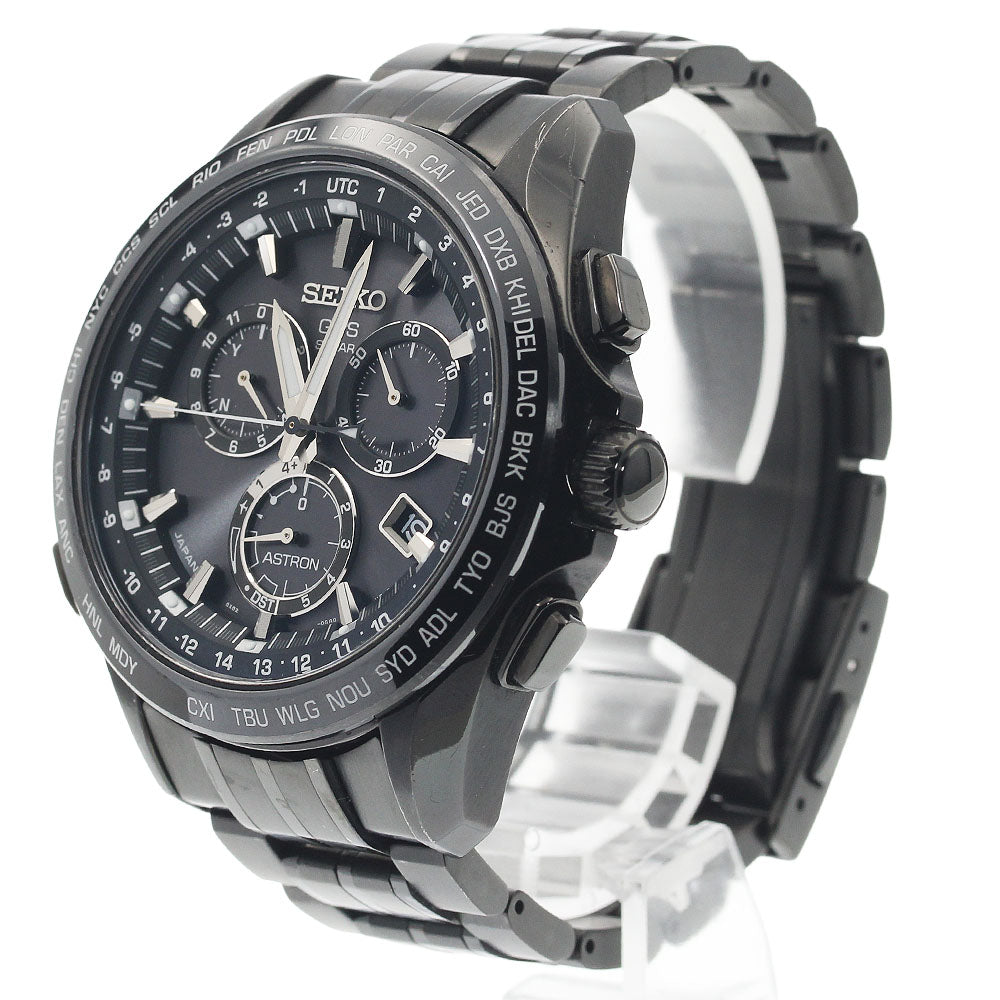 SEIKO SBXB009/8X82-0AB0 Astron Chronograph GPS Solar Radio Controlled Men's Watch