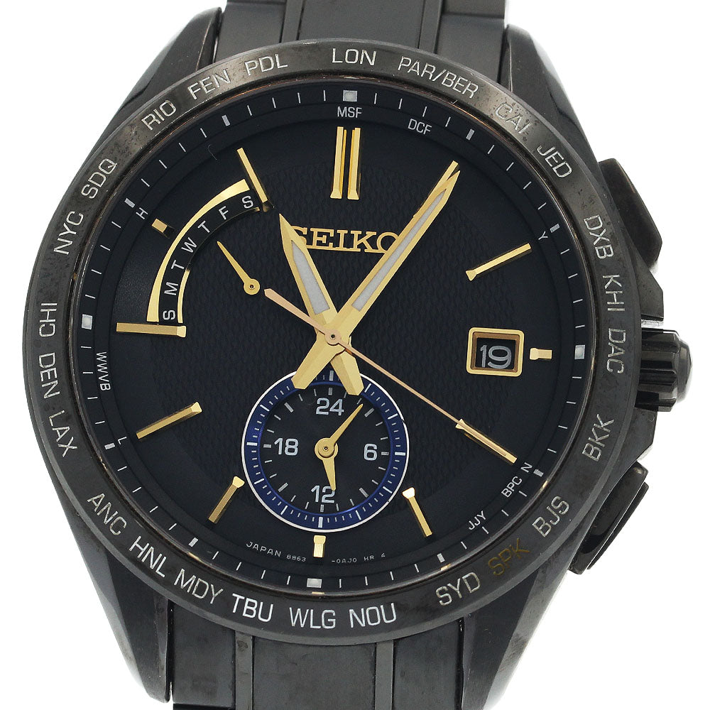 SEIKO SAGA257/8B63-0AM0 Brightz Shohei Ohtani Model Limited Edition of 1100 Pieces Solar Powered Radio Controlled Men's Watch