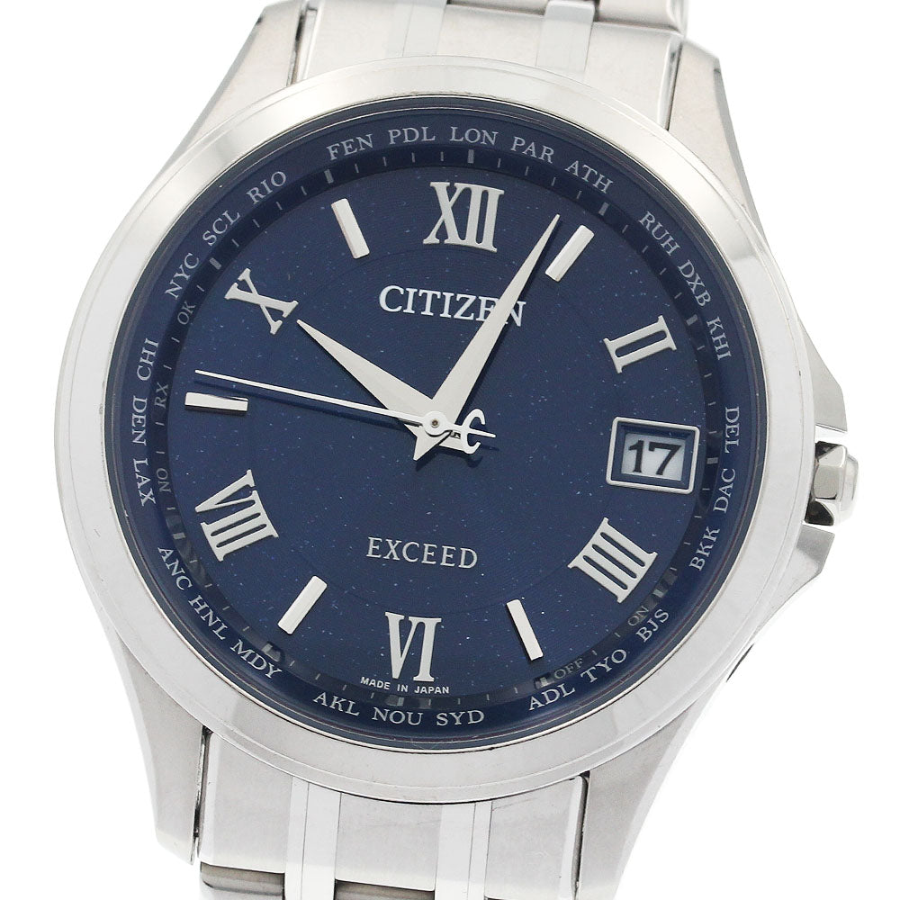 CITIZEN H149-A1BP602 Exceed Date Solar Radio Controlled Men's Watch (with box)