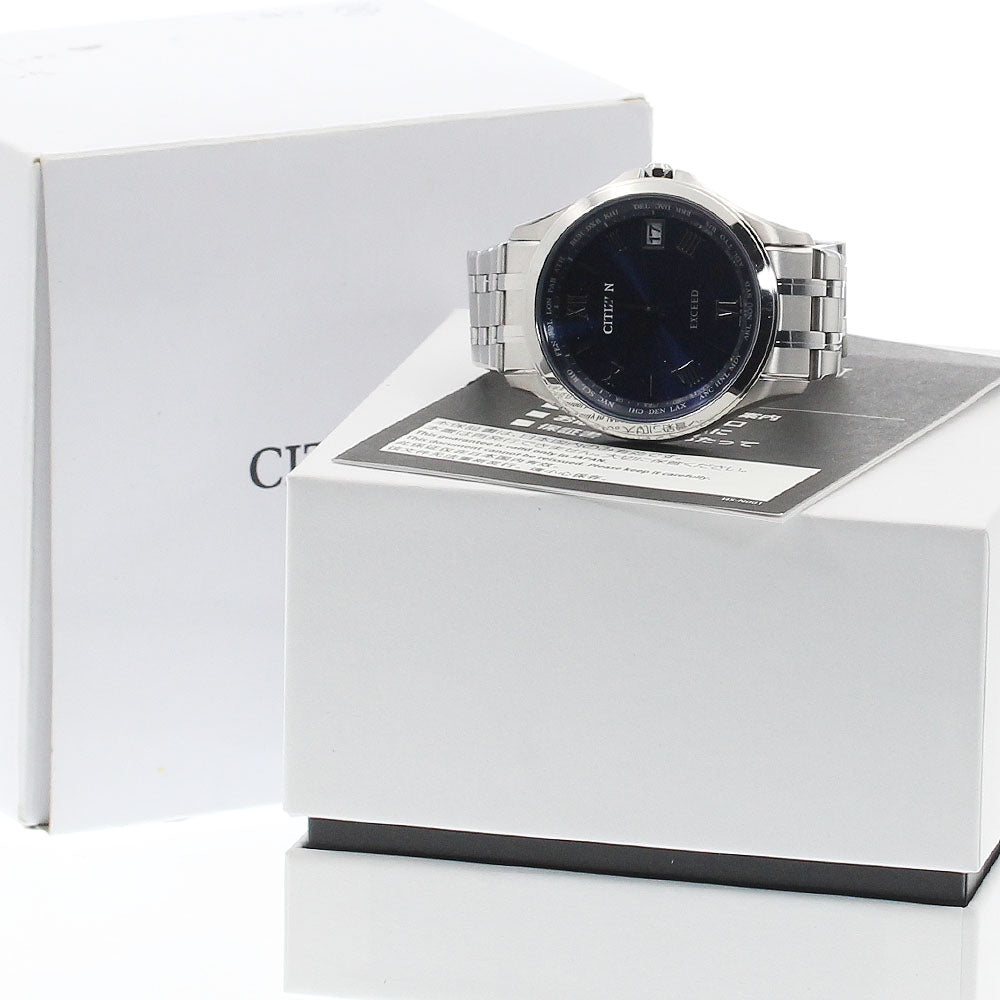CITIZEN H149-A1BP602 Exceed Date Solar Radio Controlled Men's Watch (with box)