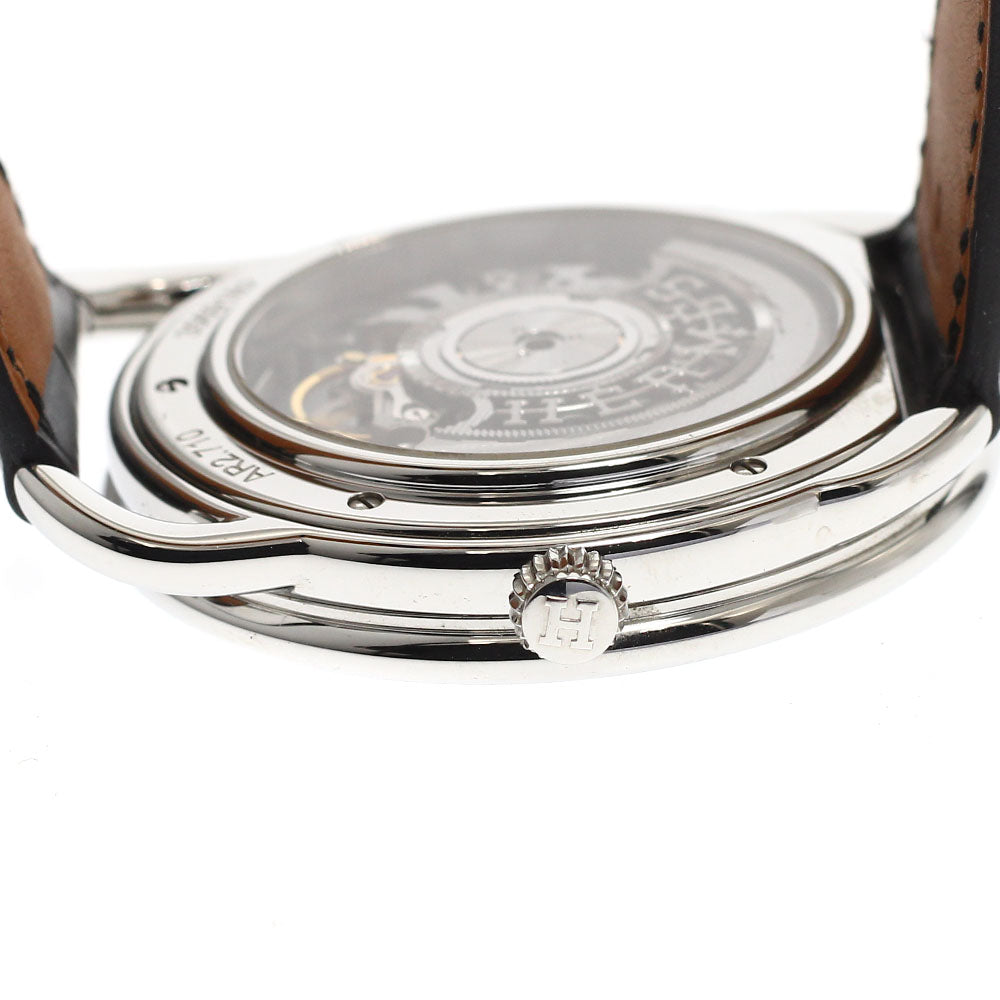 HERMES AR2.710 Arceau Skelet Automatic Men's Watch - Excellent Condition
