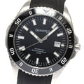 EBERHARD 41034.04CU Scapograph 300 Date Automatic Men's Watch Excellent Condition with Warranty Card