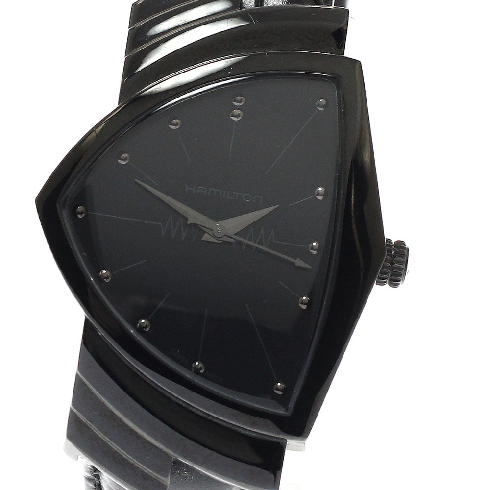 HAMILTON H244010 Ventura Full Black Quartz Men's Watch