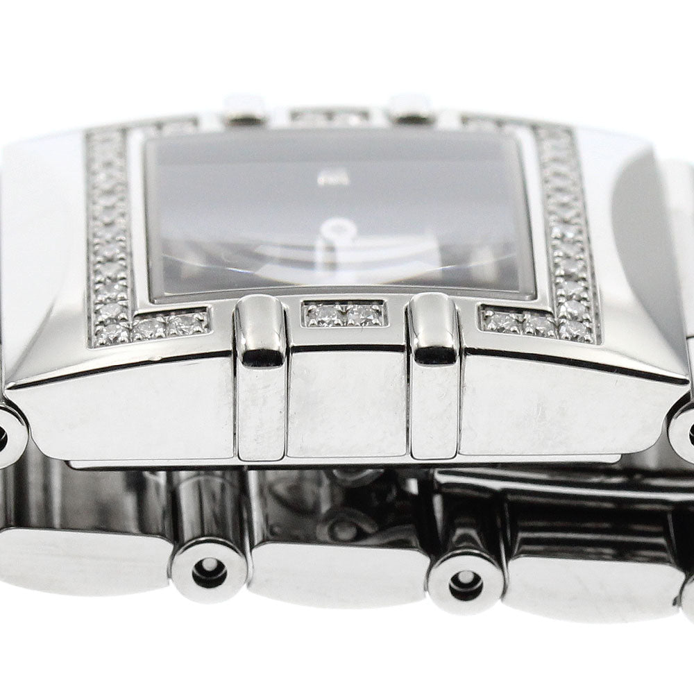 OMEGA 1528.46 Constellation Carre Quadra 4P Diamond Bezel Quartz Ladies
