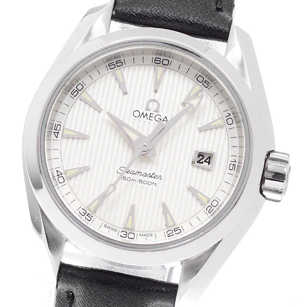OMEGA 231.10.30.61.02.001 Seamaster Aqua Terra Date Quartz Ladies Watch with Warranty Card