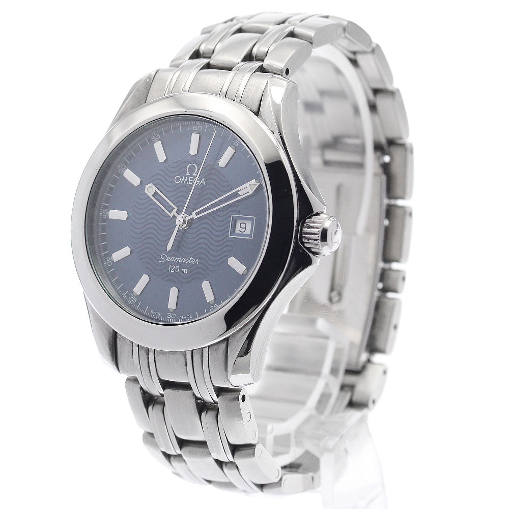 OMEGA 2511.81 Seamaster 120 Date Quartz Men's Watch with Warranty