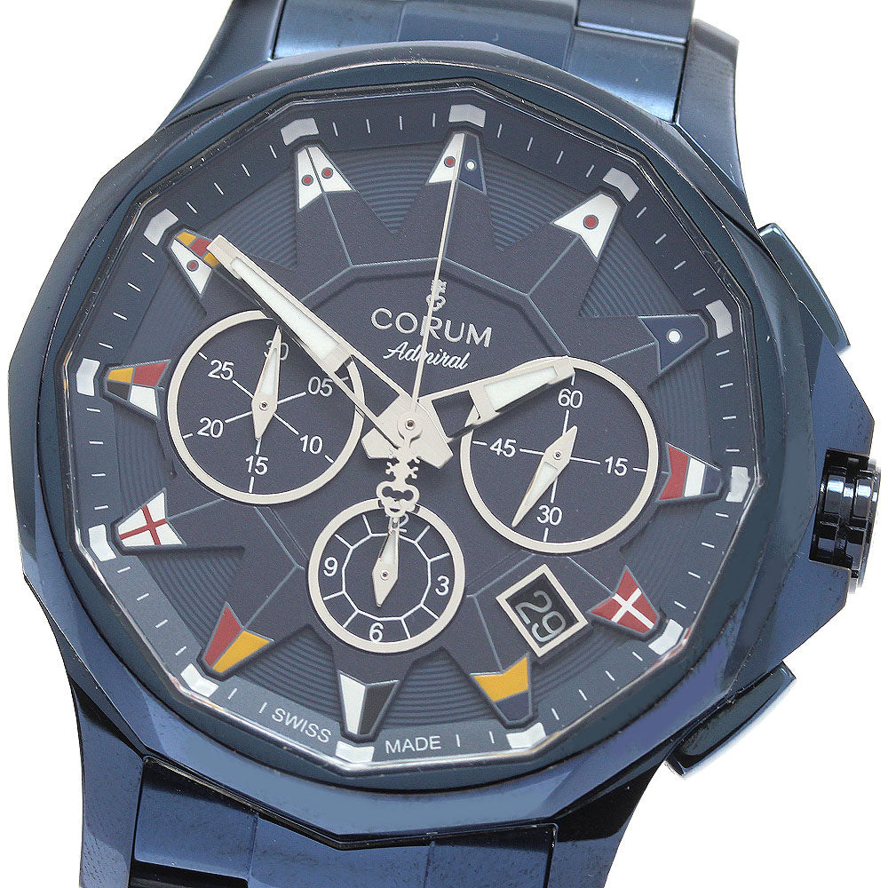 CORUM A984/03797 Admiral 42 Chronograph Automatic Men's Watch with Box