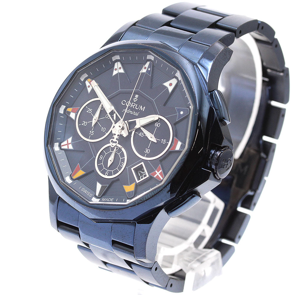 CORUM A984/03797 Admiral 42 Chronograph Automatic Men's Watch with Box
