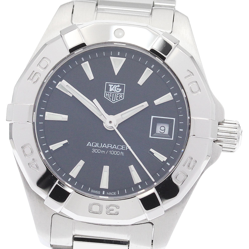 TAG Heuer Way1410 Aquaracer Date Quartz Ladies' Watch Excellent Condition with Box and Warranty.