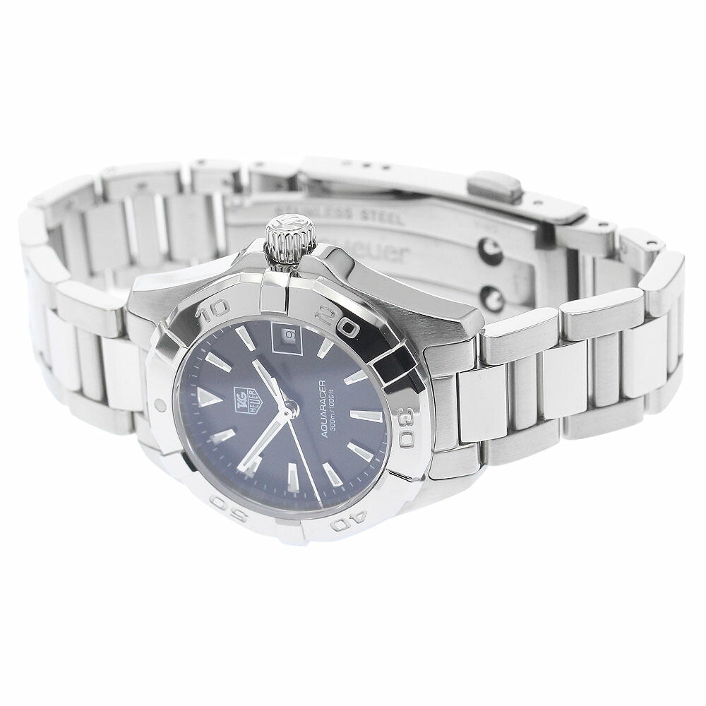 TAG Heuer Way1410 Aquaracer Date Quartz Ladies' Watch Excellent Condition with Box and Warranty.
