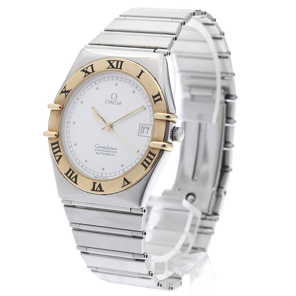 OMEGA Constellation YG Bezel Date Chronometer Automatic Men's Watch