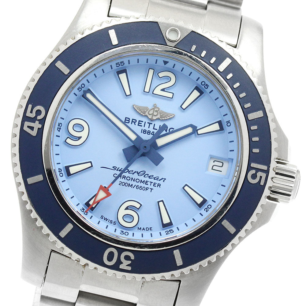BREITLING A17316 Superocean II 36 Date Automatic Boys' Watch (with box and warranty)