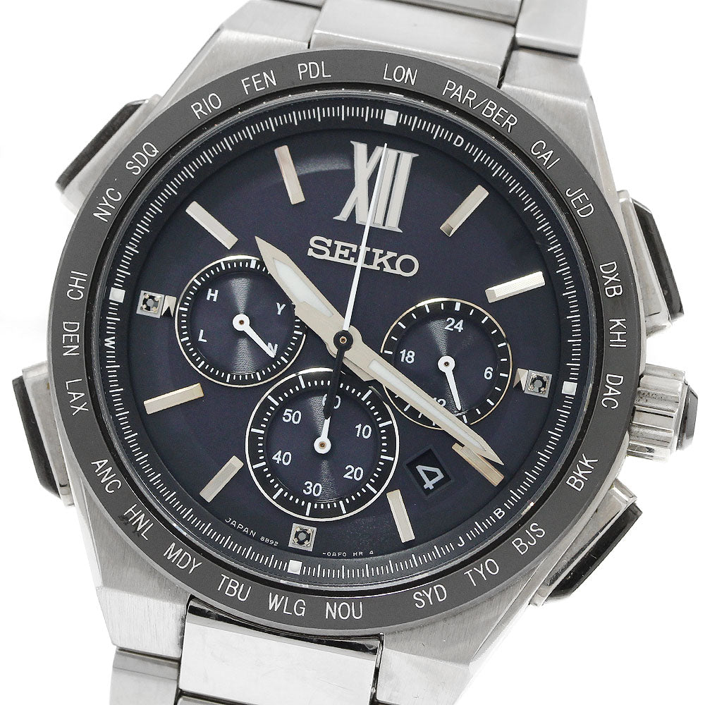 SEIKO SAGA209/8B92-0AF0 Brightz Flight Expert Solar Radio-Controlled Men's Watch (with box and warranty)
