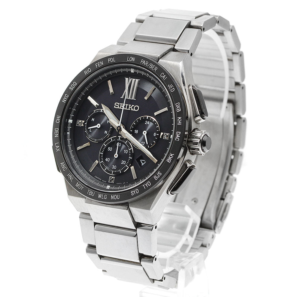 SEIKO SAGA209/8B92-0AF0 Brightz Flight Expert Solar Radio-Controlled Men's Watch (with box and warranty)