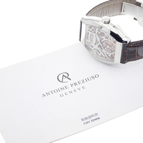 Antoine Preziuso CTSSL.0229331/D City Timer Dual Time Automatic Men's Watch