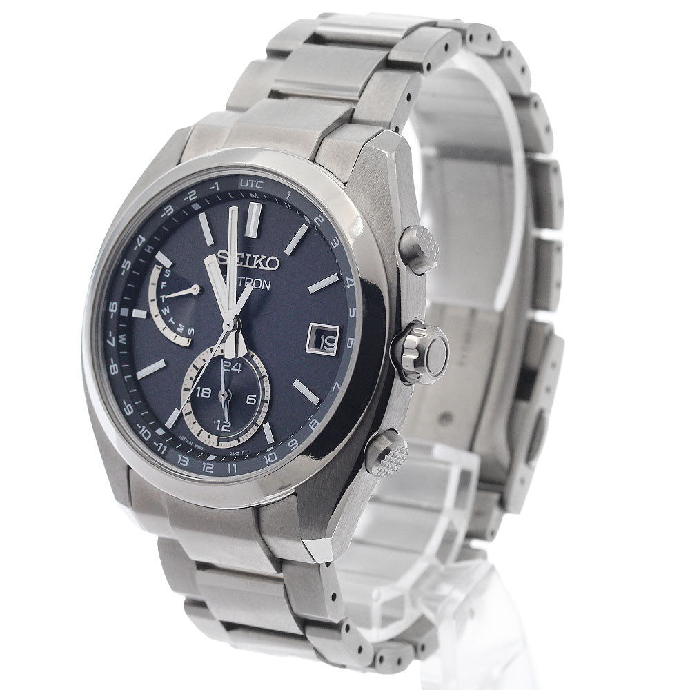 SEIKO SBXY015/8B63-0BA0 Astron Solar Radio-Controlled Men's Watch Excellent Condition with Inner Box and Warranty Card.