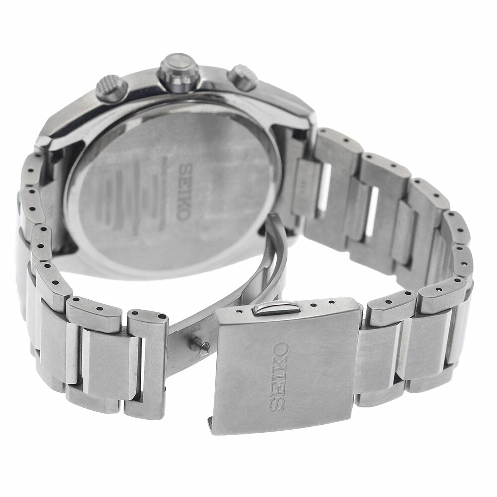 SEIKO SBXY015/8B63-0BA0 Astron Solar Radio-Controlled Men's Watch Excellent Condition with Inner Box and Warranty Card.