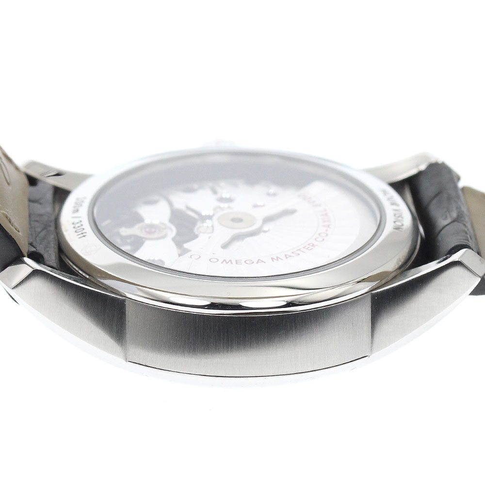 OMEGA 433.13.41.21.02.001 De Ville Hour Vision Co-Axial Master Chronometer Automatic Men's Watch Excellent Condition with Box and Warranty.